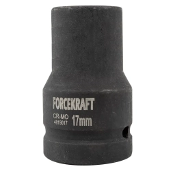 Головка ударная для футорки 1'', 17мм (4гр.) FORCEKRAFT FK-4819017