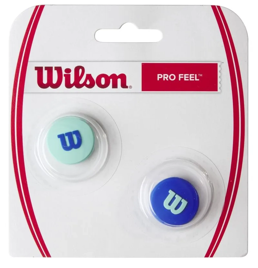 Теннисный виброгаситель Wilson Pro Feel Ultra 2P - blue