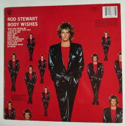 Винтажная виниловая пластинка LP Rod Stewart Body Wishes (Germany 1983)