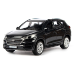 Модель ин. мет. "Hyundai Tucson" 12см, двери, багаж. черный, коробка TUCSON-12-BK (Технопарк)