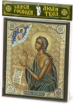 Икона "Мария Египетская" 10х12 на МДФ-6 (1012-1493)