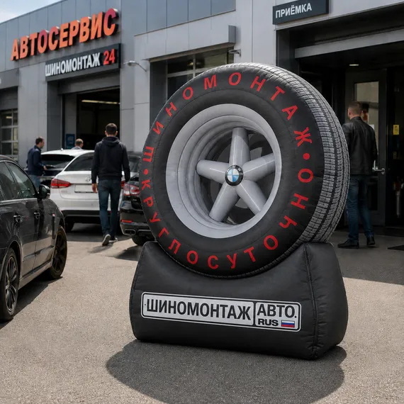 Надувное Колесо на опоре