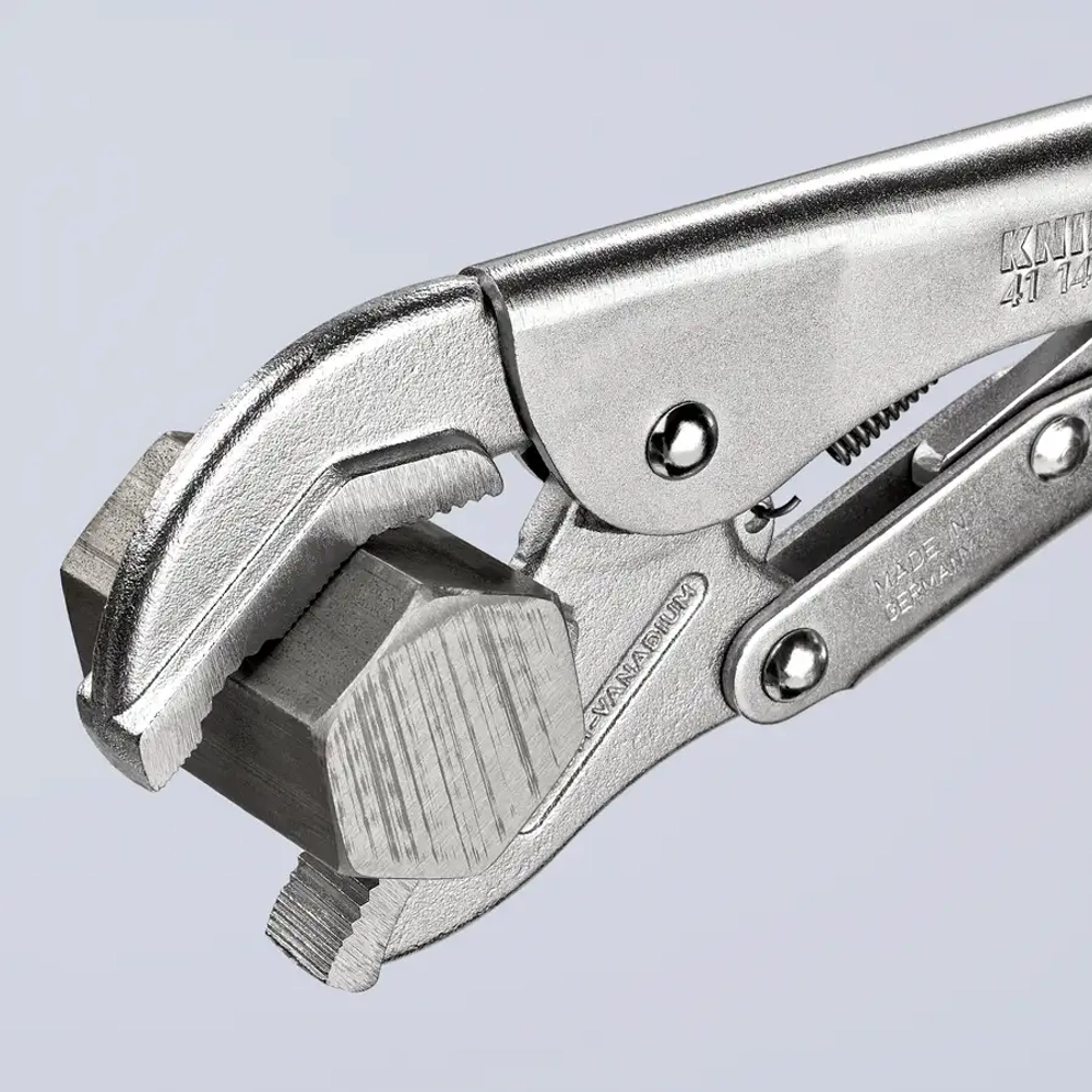 Клещи зажимные никелирование 250 мм Knipex 41 14 250