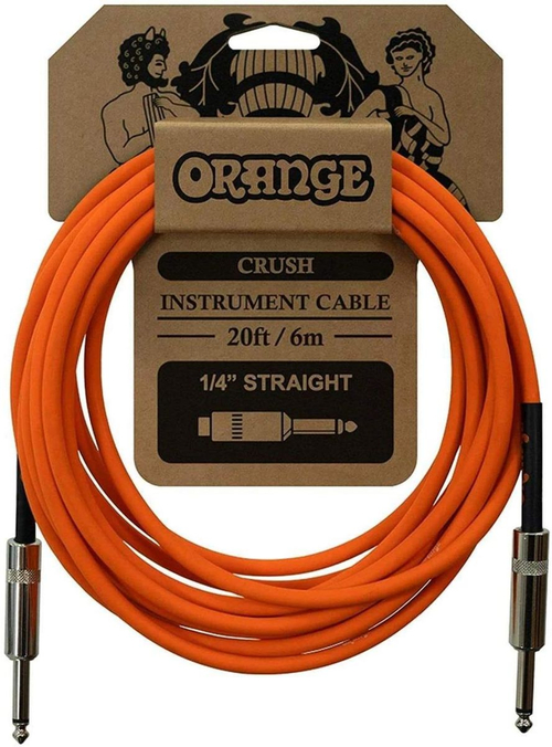 Orange Crush 20ft Straight инструментальный кабель