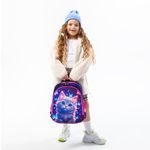 Ранец BRAUBERG KIDS STANDARD, 2 отделения, Curious cat, 36х28х14 см, 273145