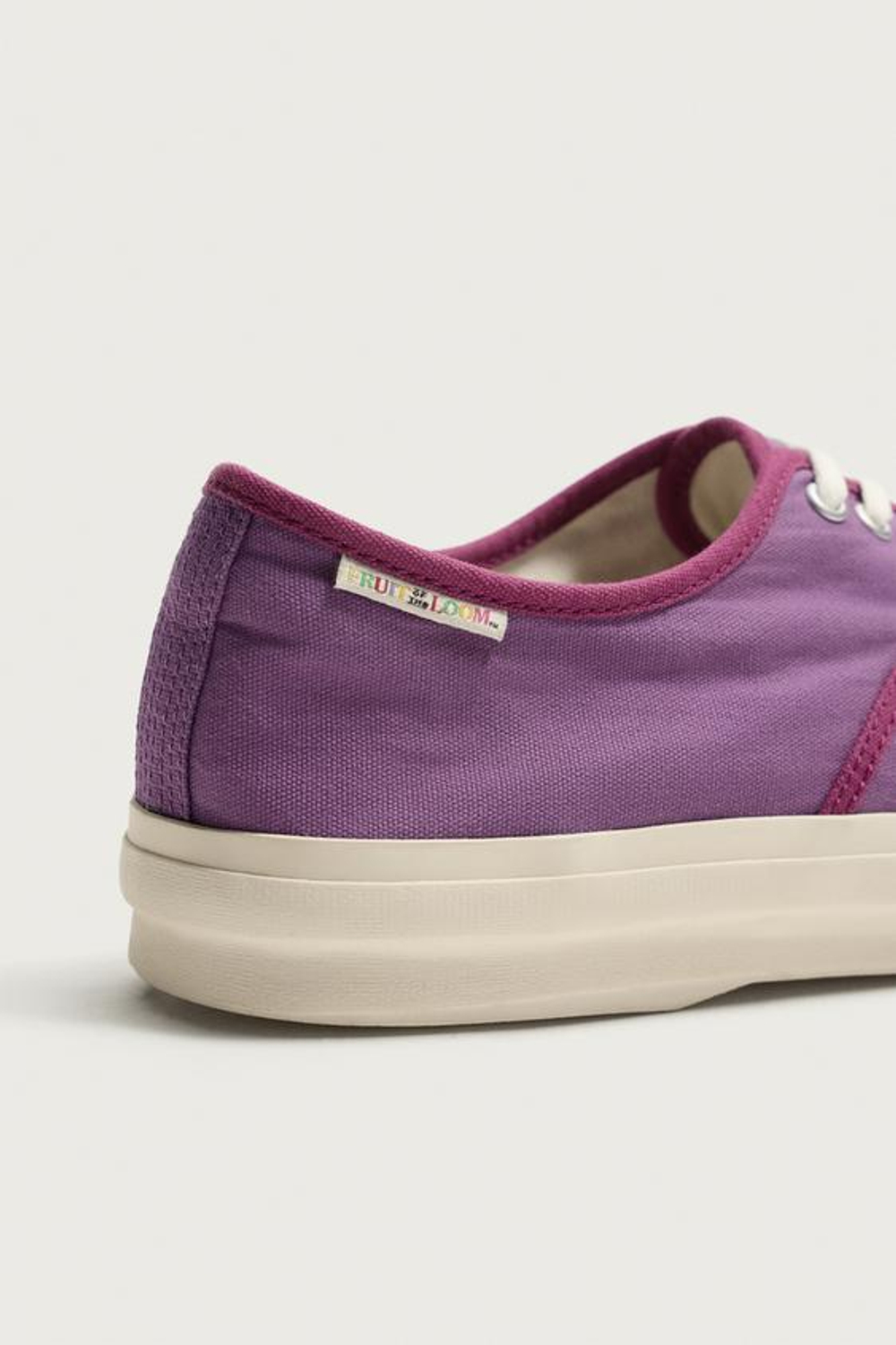 ZARA - FRUIT OF THE LOOM™ КЕДЫ ИЗ ТКАНИ, СИРЕНЕВЫЙ