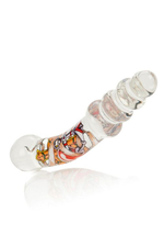 Двухсторонняя анальная пробка Inked Glass Dual Probe - 19 см. (Цвет: прозрачный)