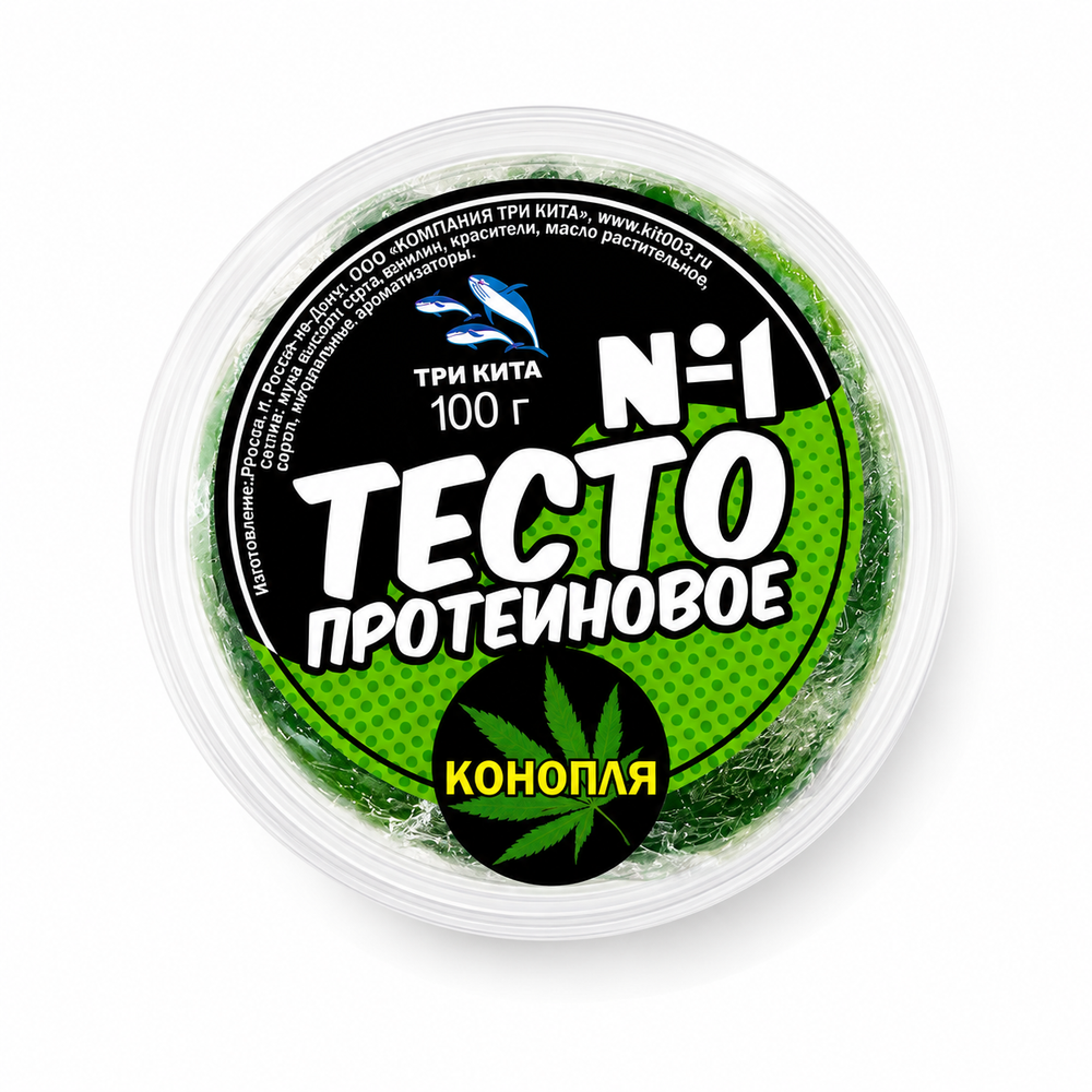 Тесто готовое в баночках "№1" "КОНОПЛЯ" 100гр.