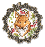 "Миниатюра в рамке"-FА001 вышивка