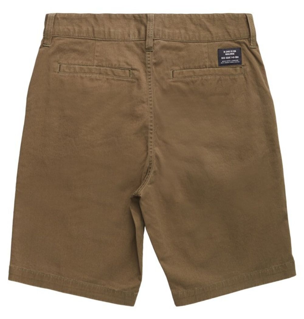 Шорты DC Shoes WORKER CHINO M WKST CRB0 FATIGUE GREEN