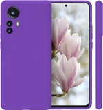Мягкий Soft Touch чехол из силикона для XIAOMI 12 PRO (не 12,X,T,S,LITE!) с бархатной подкладкой