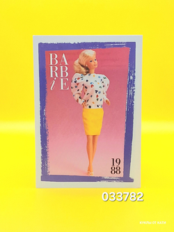 Аксессуар винтажная карточка Барби 90х 033782