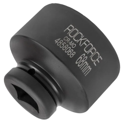 Головка ударная глубокая 1'', 68мм (6гр) RockForce RF-4858068