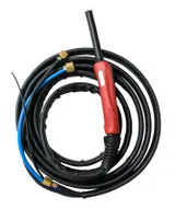 Горелка TIG 25 250A (100%), M12x1, газ 1/4G, вода 3/8G, 8m-с упр. разъёмами 2-3-5pin — фото 1