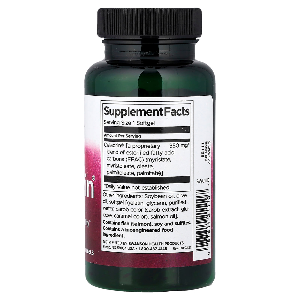 Swanson Vitamins, Celadrin®, 350 мг, 90 капсул