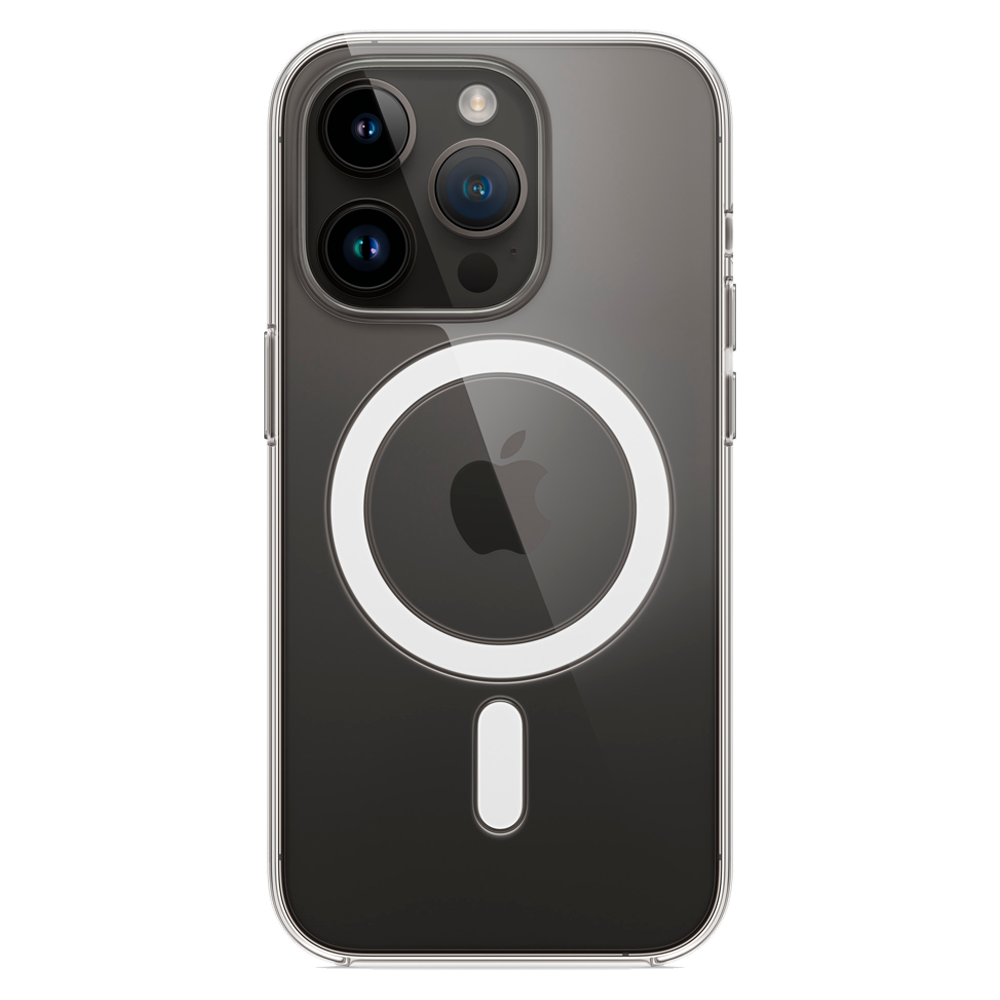 Прозрачный чехол с поддержкой MagSafe Apple Clear Case для iPhone 14 Pro