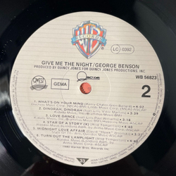 Винтажная виниловая пластинка LP George Benson, Give Me The Night (Германия 1980)
