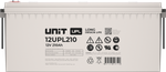 Аккумулятор UNIT 12UPL210 - AGM ( 12В / 210Ач )