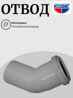 ПВХ Отвод Ф40х45*