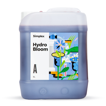 Удобрение органоминеральное для цветения и гидропоники Simplex Hydro Bloom A + B 5 л