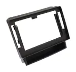 Комплект рамки с разъёмами 10" Toyota Alphard H20, Vellfire 2008-2014 (ПРАВ. руль с полочкой под магнитолой)накладка черная