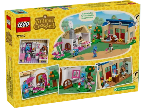 Конструктор LEGO Animal Crossing 77050 Уголок Нука и дом Рози