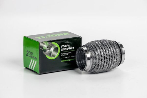 Гофра 45/100 (AISI 304 wire mesh, interlock) P45100WM