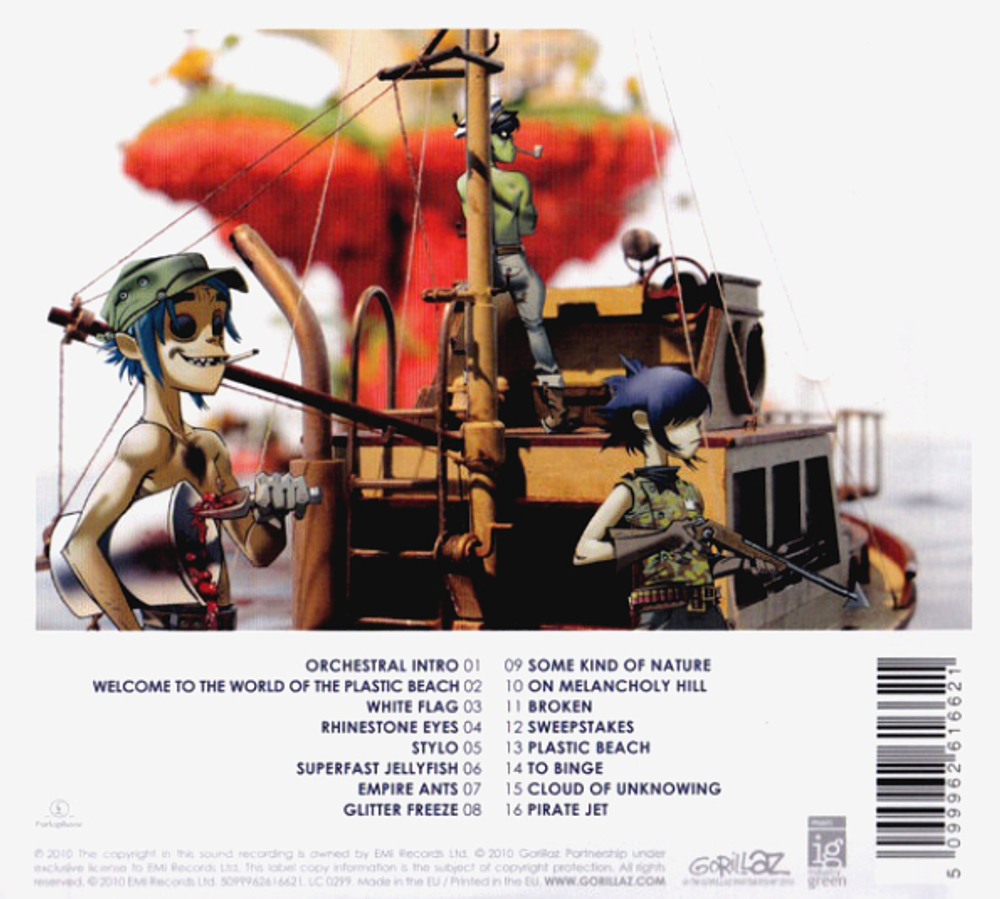Gorillaz / Plastic Beach (CD)