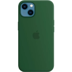 Силиконовый чехол с поддержкой MagSafe Apple Silicone Case для iPhone 13, Clover (Зеленый клевер)