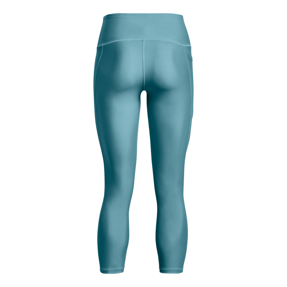 Женские теннисные брюки Under Armour Hi Ankle Warm Up Tight Women - Turquoise