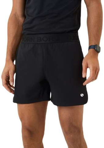 Мужские теннисные шорты Björn Borg Ace Short Shorts - черный