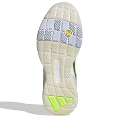 Женские кросовки для Padel Adidas Crazyquick Boost Padel W - прозрачный лимонный/облачно-белый/серебристый металлик