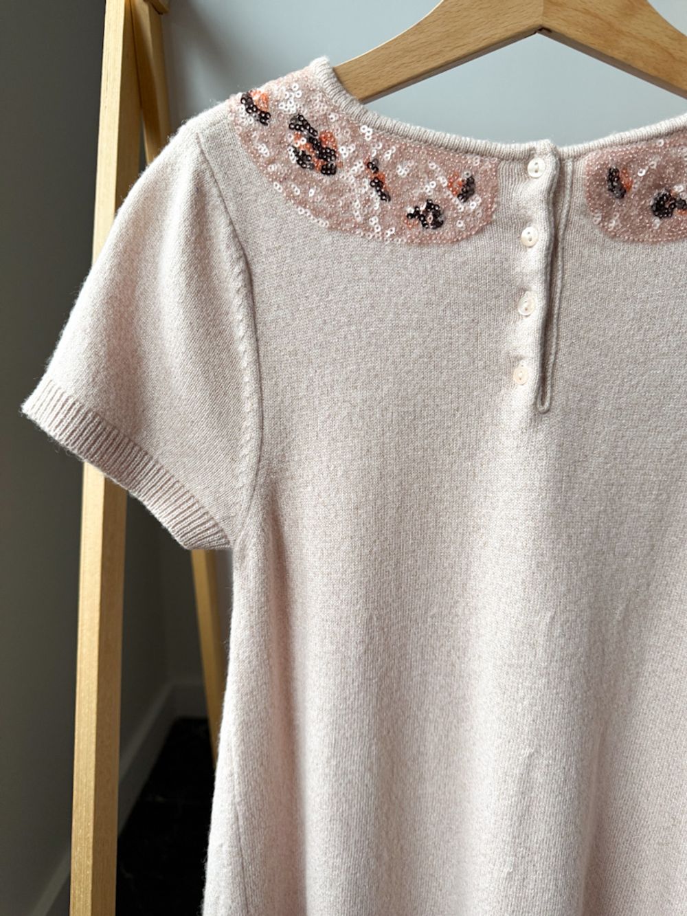 Платье с шерстью Christian Dior, 140