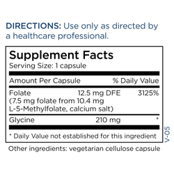 MethylPro® L-Methylfolate 7.5 mg - 90 Caps