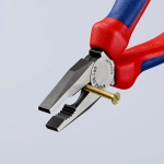 Плоскогубцы комбинированные черненые 160 мм Knipex 03 02 160 SB