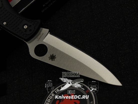 Складной нож Spyderco Endura C10PBK c клинком из стали VG-10, рукоять FRN