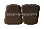 Тротуарная плитка Braer Классико круговая, Коричневый, 60 мм