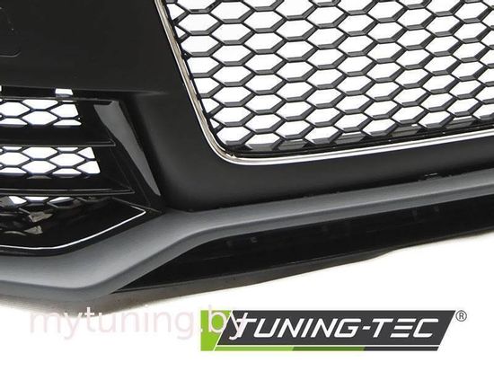 Передний бампер RS5 STYLE CHROME BLACK для Audi A5 рест