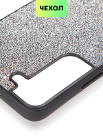 Чехол BROSCORP для Samsung Galaxy S22+ (арт. SS-S22P-CRYSTAL-SILVER)
