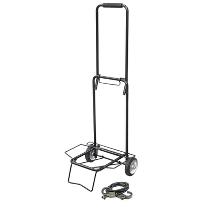 Тележка до 25кг с металлическими колесами, черная BX-25ZP-2