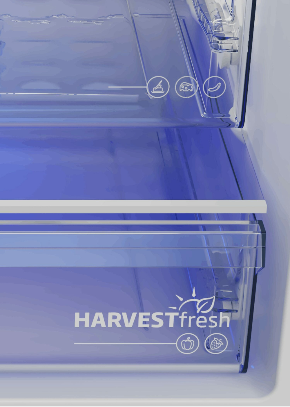 Двухкамерный холодильник Beko B3RCNK405HDW белый