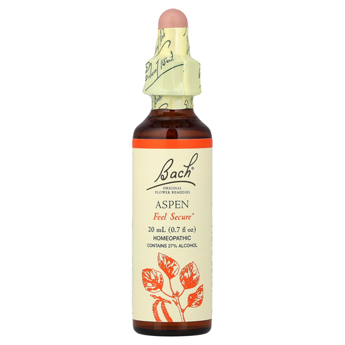 Bach, Original Flower Remedies, осина, 20 мл (0,7 жидк. унц.)