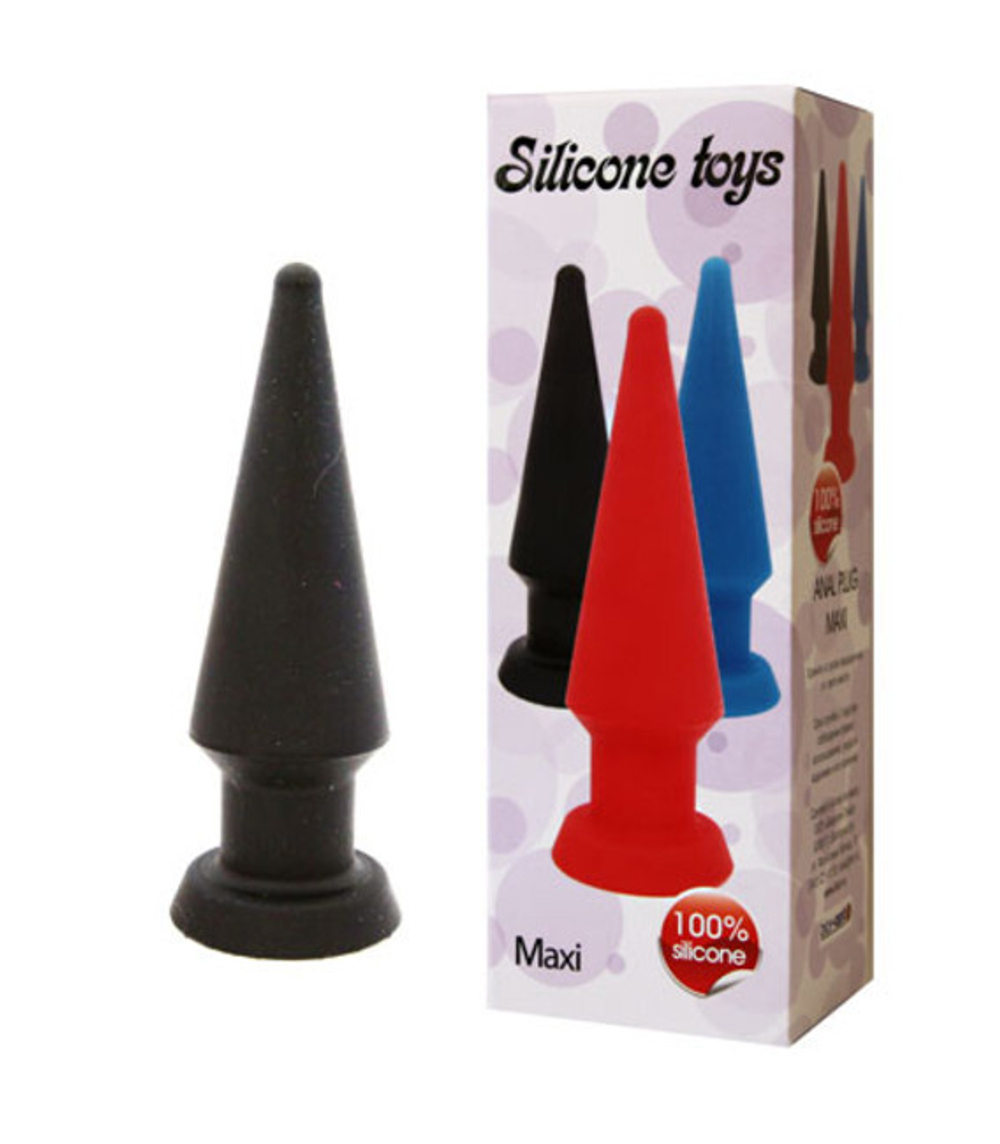 Длинная вибро-втулка Silicone Toys (10 режимов,13,2 см) (Цвет: черный)