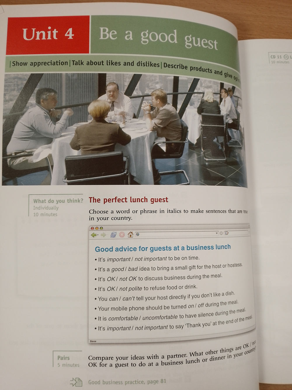 Intelligent Business Pre-Intermediate Skills Book and CD-ROM pack
