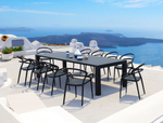 Стол пластиковый раздвижной Siesta Contract Vegas Table XL, черный