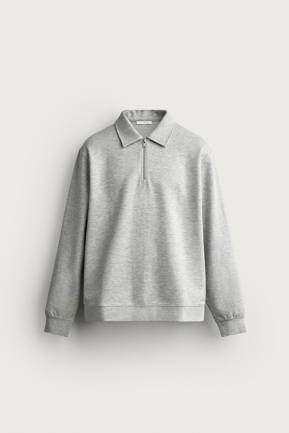 ТОЛСТОВКА-ПОЛО INTERLOCK НА МОЛНИИ — ZARA · 4092/380