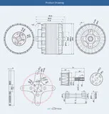 T-Motor AT8030 85CC KV160
