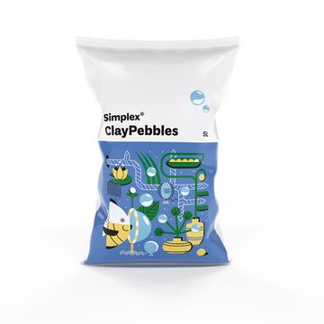 Керамзит Simplex ClayPebbles 5 л, фракция 8-16 мм