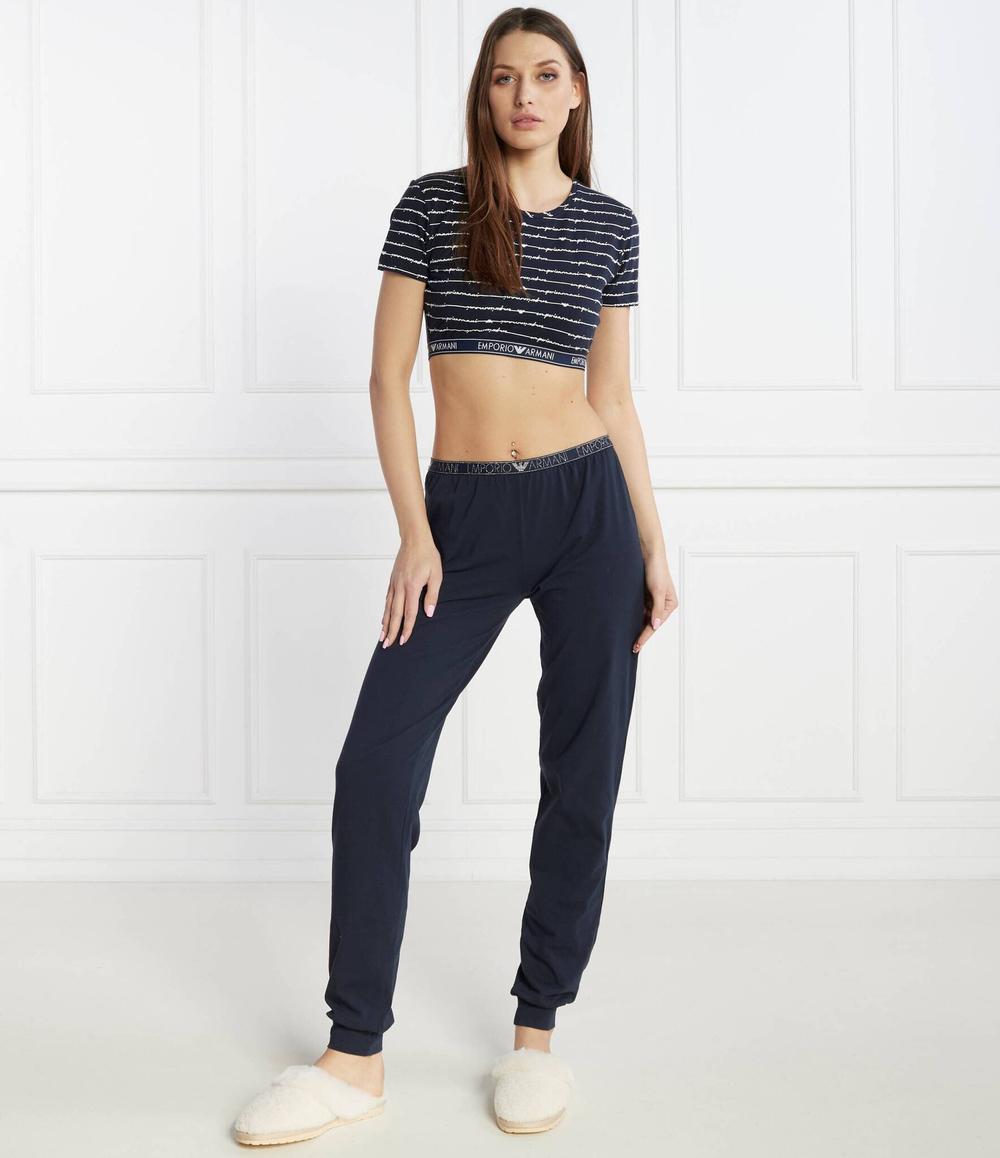 вверх от пижамы Emporio Armani - темно-синий(164423 1P219)