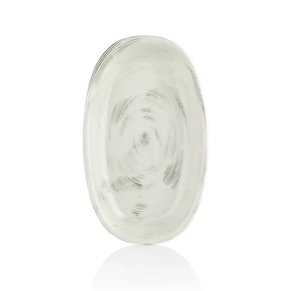 Блюдо овальное 29*17 см h3,2 см Falme Grey By Bone Innovation [6]